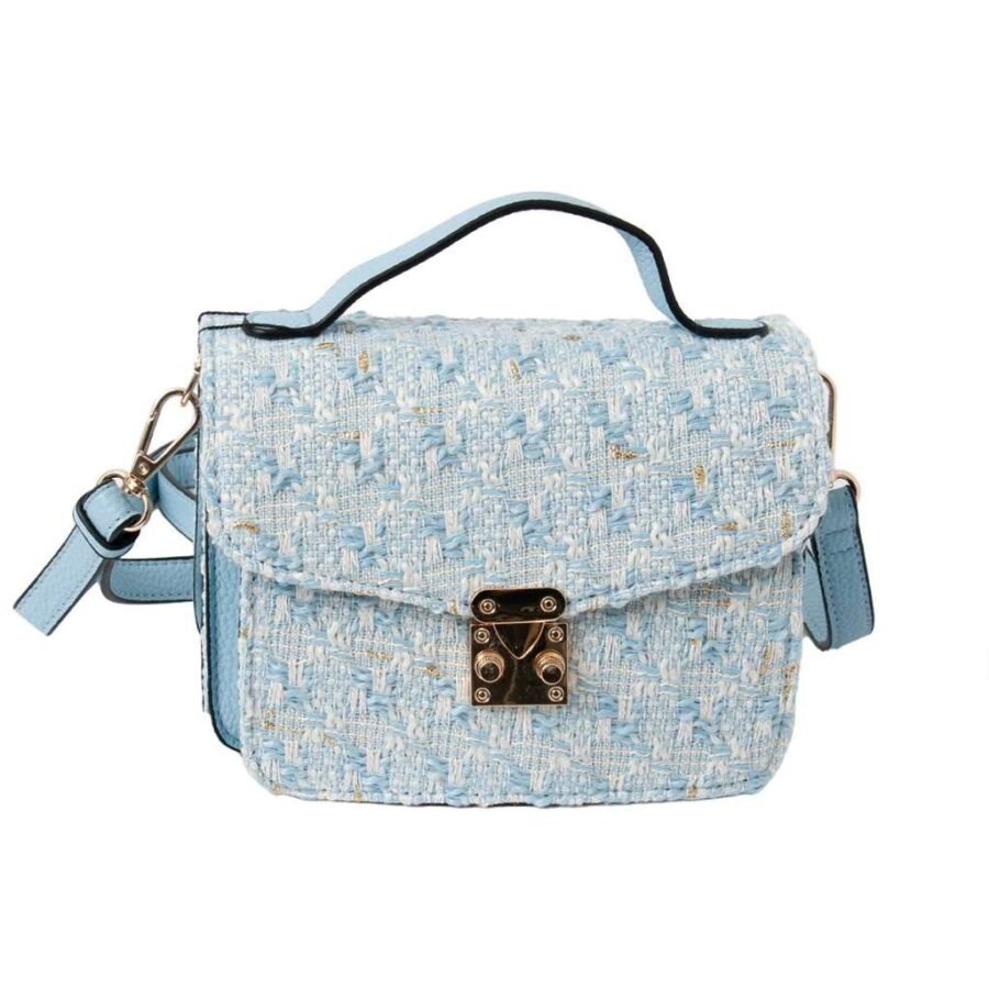BECKY Bouckle Clutch/ Veske - lys blå - Bilde 2