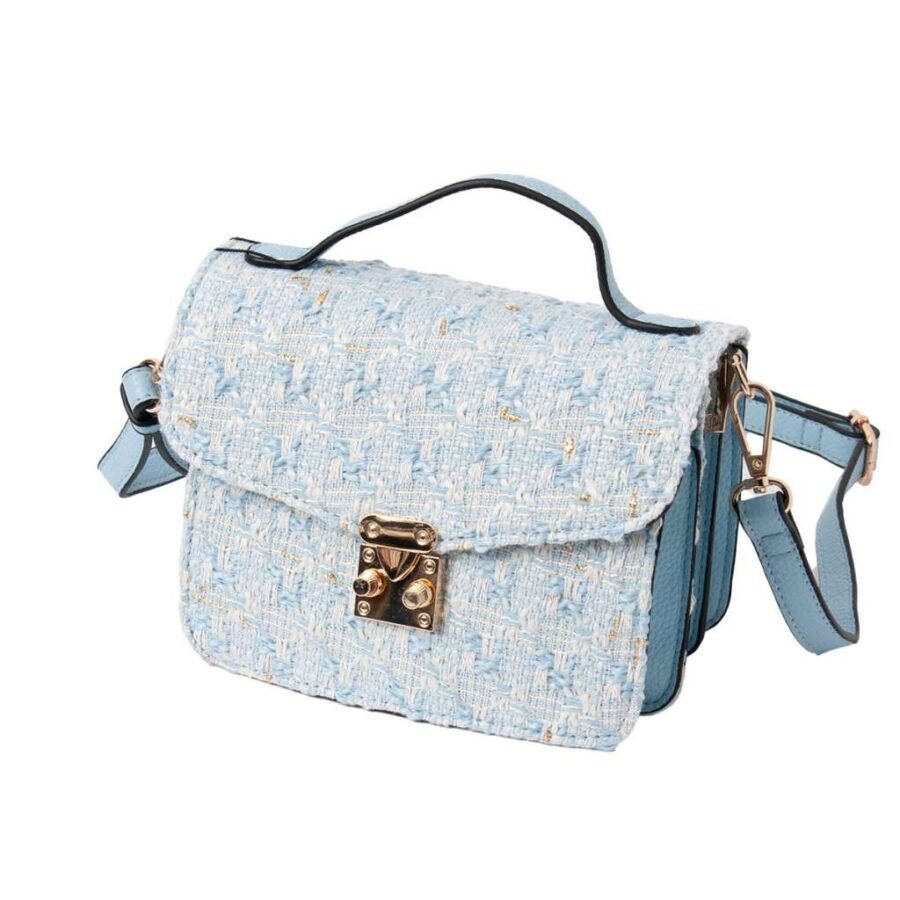 BECKY Bouckle Clutch/ Veske - lys blå - Bilde 4