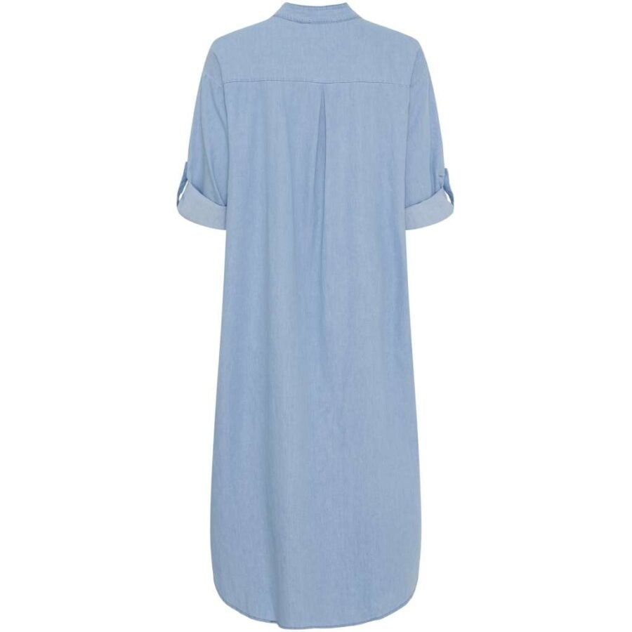 Mdc Madeline Dress, Kjole, Lys Blå  Denim - Bilde 3