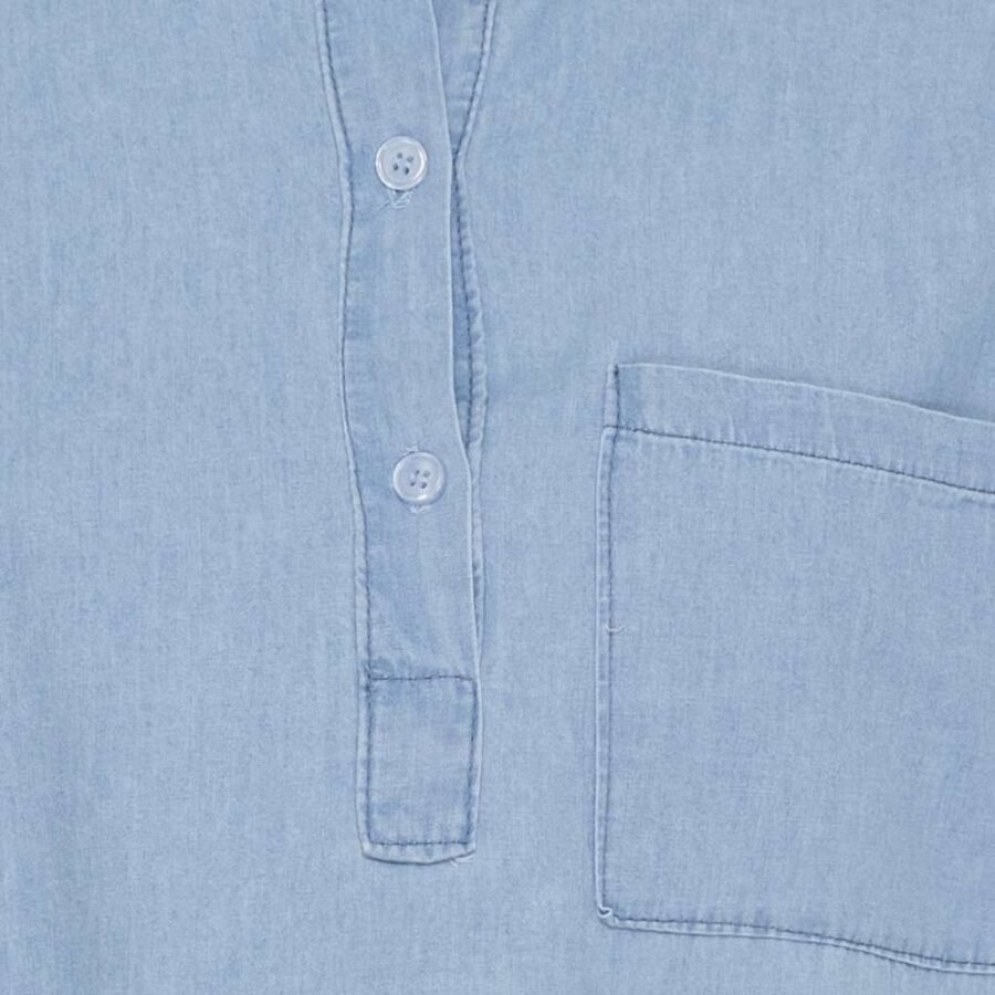 Mdc Madeline Dress, Kjole, Lys Blå  Denim - Bilde 4