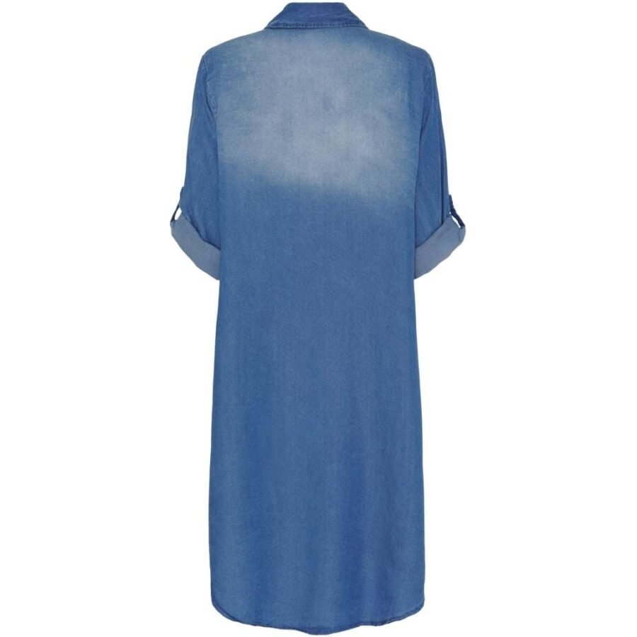 Mdc Florentina Dress - Denim Kjole, Medium Blue/Blå - Bilde 2