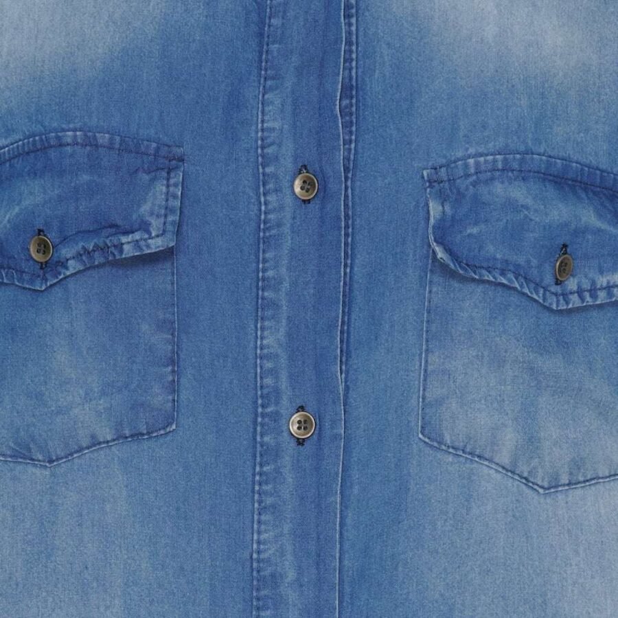 Mdc Florentina Dress - Denim Kjole, Medium Blue/Blå - Bilde 4