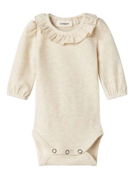 LIL ATELIER DARLA LS SLIM BODY LIL, Turtledove