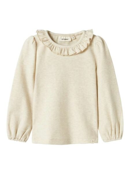 LIL ATELIER DARLA LS SLIM TOP- Genser, Turtledove