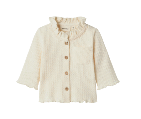 LIL ATELIER, FINOLA LS SLIM CARD LIL, Turtledove/Offwhite