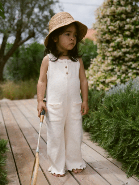 LIL ATELIER, FINOLA SL LOOSE SUIT LIL, HELDRESS, Turtledove/Offwhite