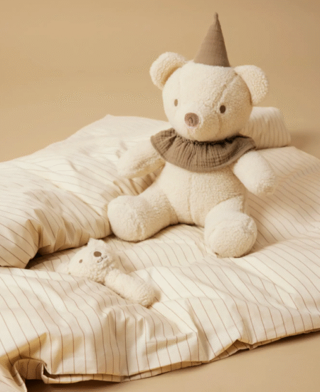 LIL ATELIER, DANCO GIE SHERPA TOY LIL, TEDDYBJØRN/BAMSE, Offwhite/Turtledove SEPIA TINT