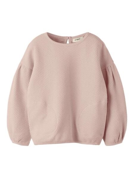 LIL ATELIER,NOELLA LS OVERSIZE SWEAT, Genser, Cameo Rose