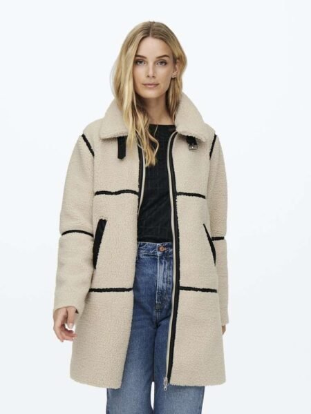 JDY FROSTY LIFE TEDDY LONG JKT OTW NOOS, JAKKE, Birch