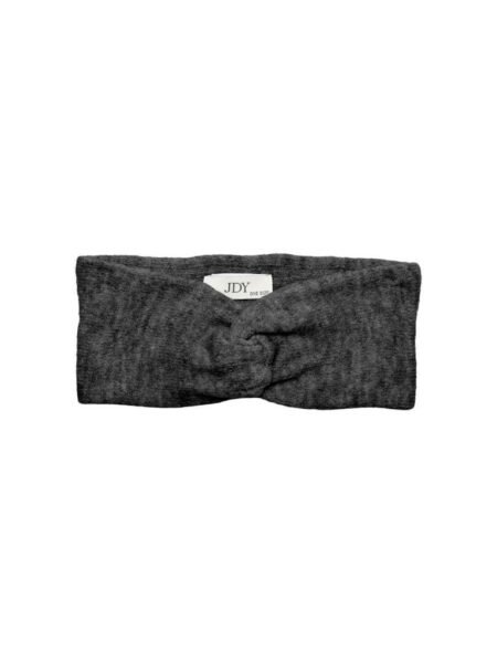 JDY ELANORA KNOT HEADBAND KNT, ONE SIZE, Dark Grey Melange