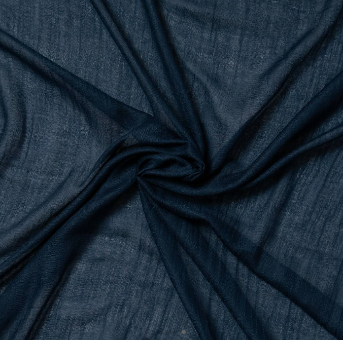 Rosenvinge Skjerf i modal, Marineblå - Bilde 2