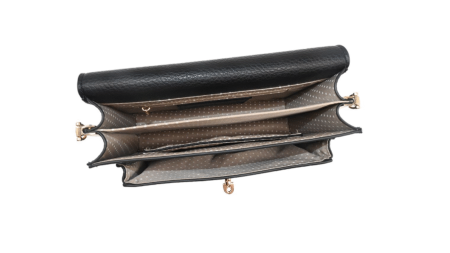 Rosenvinge, EMELY clutch med frontspenne - svart/black - Bilde 2