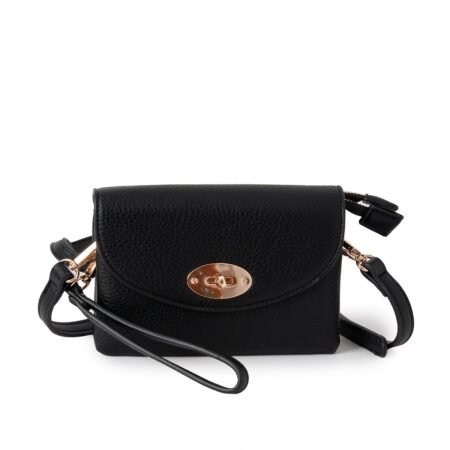 Rosenvinge DANIELLA mini clutch, Black- Sort