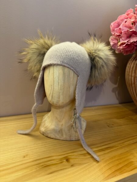 Fianoa Lue I Chasme/Kasjmir, blanding Med Ekte Pelsduske 1-5år