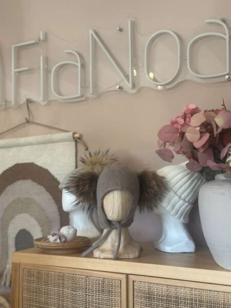 Fianoa Lue I Chasme/Kasjmir, blanding Med Ekte Pelsduske 1-5år