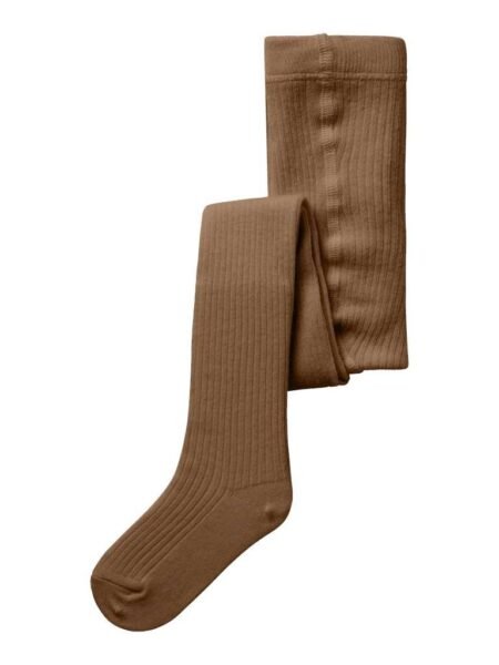 LIL ATELIER, RAKEL IBI PANTYHOSE WOOL/PO,ULL Strømpebukse, SEPIA TINT