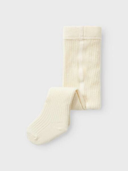 LIL ATELIER, RAKEL IBI PANTYHOSE WOOL/PO,ULL Strømpebukse, Turtledove