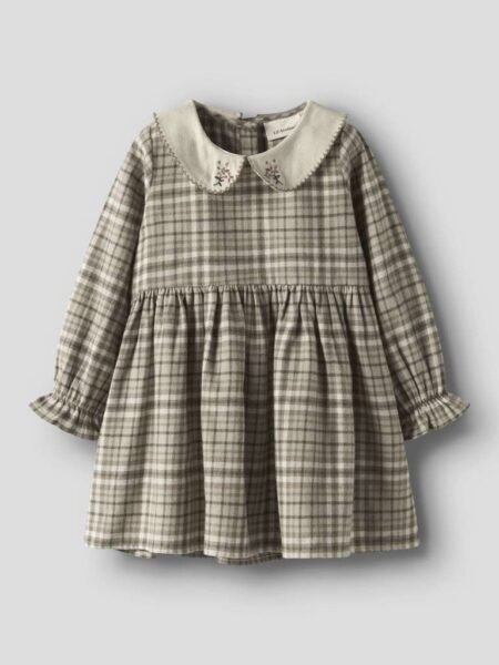 LIL ATELIER REBEL LS DRESS LIL- Kjole, Sepia Tint