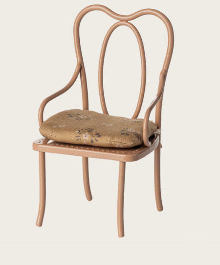 Maileg Vintage chair, Mini- Stol - Dark powder