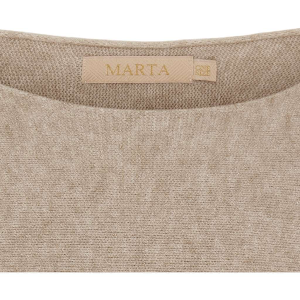 Mdc Sia Knit- Genser, Viskoseblanding, Medium Beige - Bilde 2