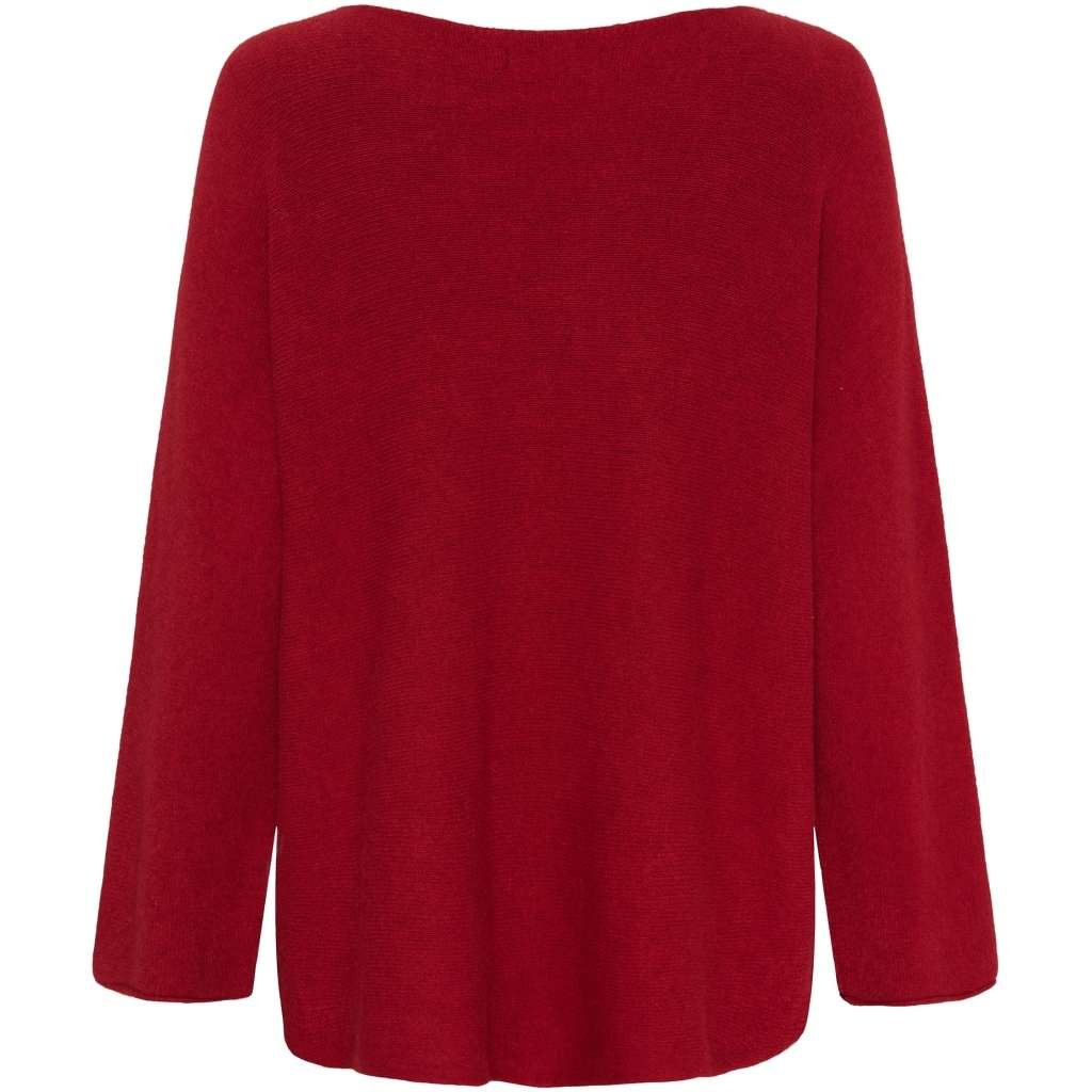 Mdc Dagmar Knit - Genser I Viskoseblanding, Red 4308 - Bilde 3