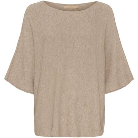 Mdc Sia Knit- Genser, Viskoseblanding, Medium Beige