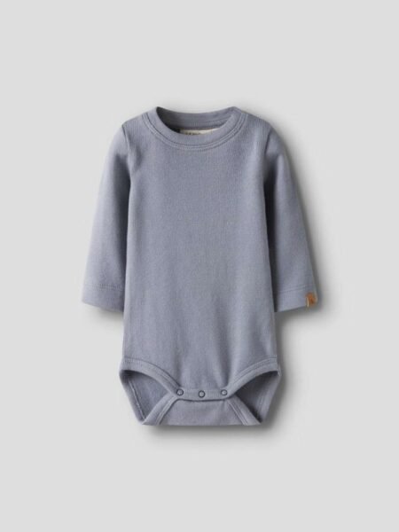 LIL  ATELIER THORO HYT LS SLIM BODY LIL, Tradewinds, Støvet Blå