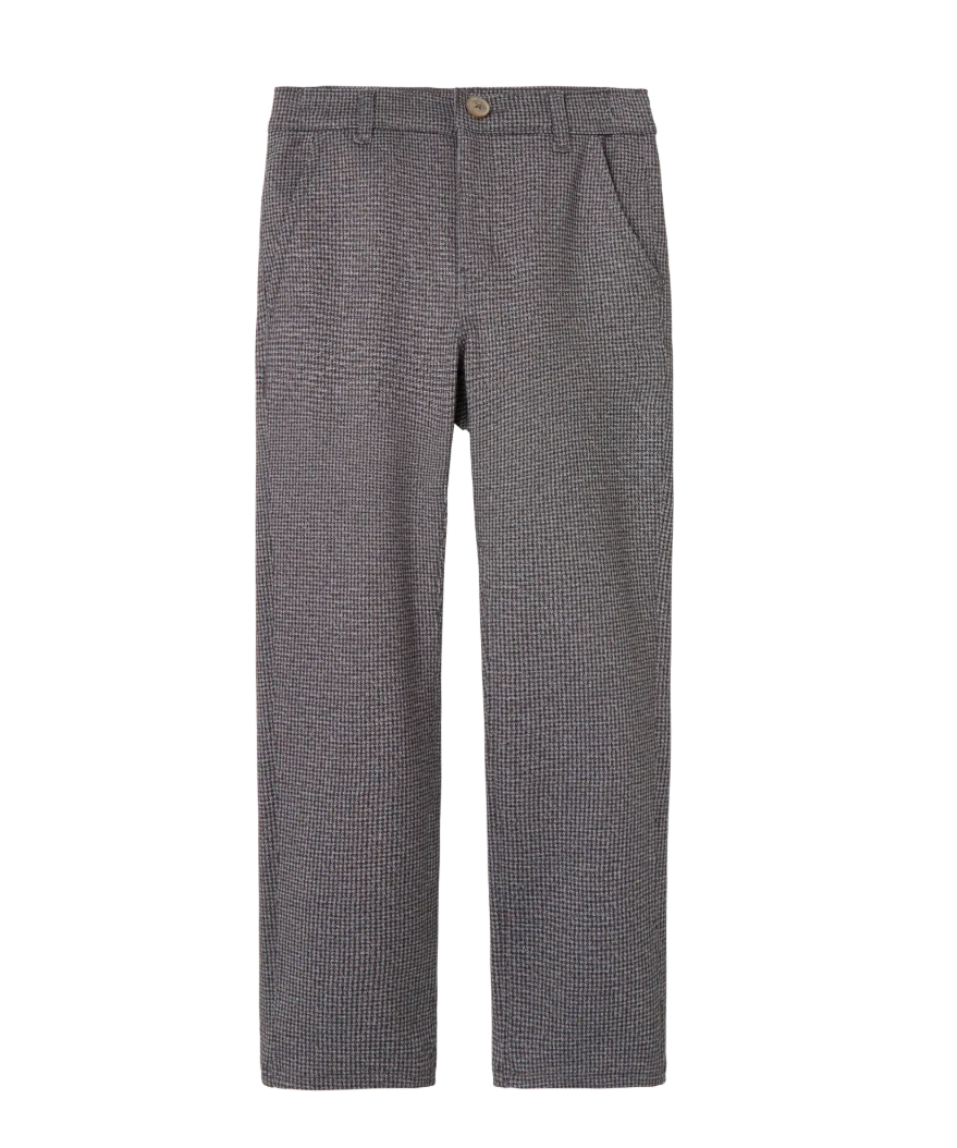 Name It SILAS COMFORT PANT- Penbukse, Licorice/ CHECKS, Rutet, str 116-152 - Bilde 5