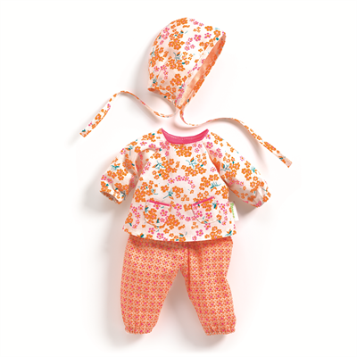 Pomea Antrekk/ Dukkeklær,  Dukketilbehør 30 og 34 cm.- Pomea by Djeco