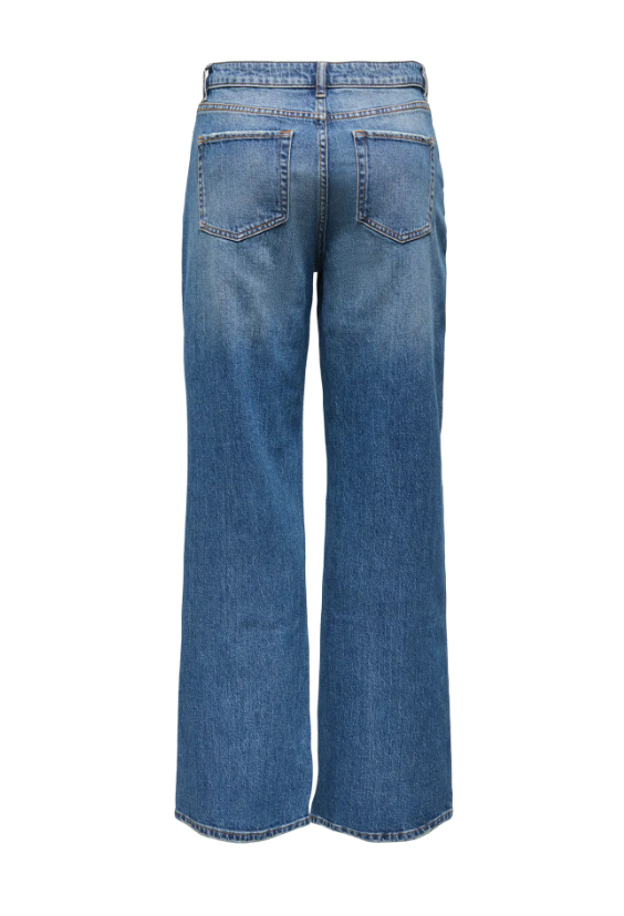 JDY RUBY MW WID MB 1006 DNM NOOS, Jeans, Medium Blue Denim - Bilde 3