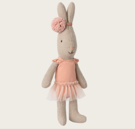 Maileg  Hare, Micro - Ballett-trikot og tyllskjørt rosa