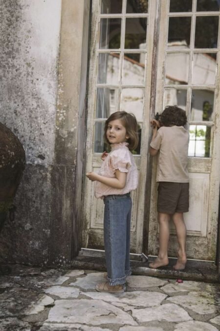 LIL ATELIER DEMBE SS LOOSE SHIRT LIL- Bluse/ Topp