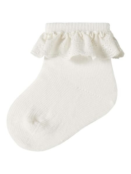 LIL ATELIER, DERTRUD SOCK LIL, SOKKER, Coconut Milk
