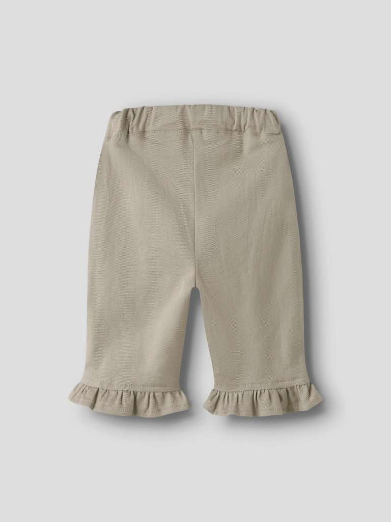 LIL ATELIER DOREEN WIDE TWI PANT- Bukse, Oxford Tan- Beige , str 68-86 - Bilde 5