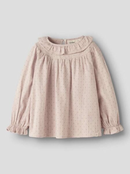 LIL  ATELIER DEMBE LS LOOSE SHIRT, Bluse, Peach Whip