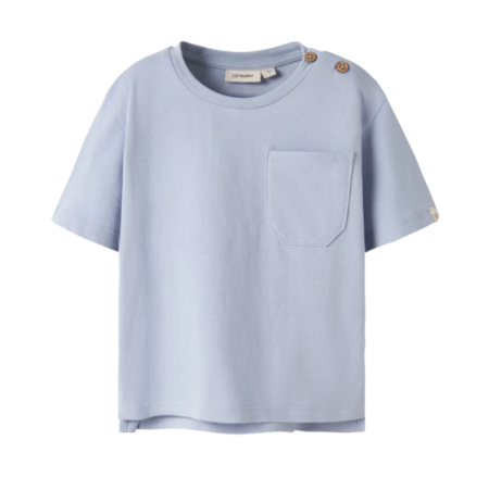 LIL ATELIER, DOLAN SS LOOSE TOP LIL NOOS, T-SKJORTE, Zen Blue