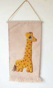 OYOY Giraffe Veggteppe