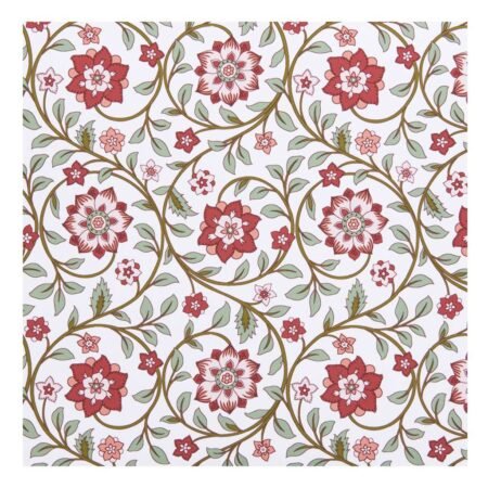 Bungalow Denmark Serviett, Paper Napkin 12,5x12,5cm Roja Scarlet 50stk