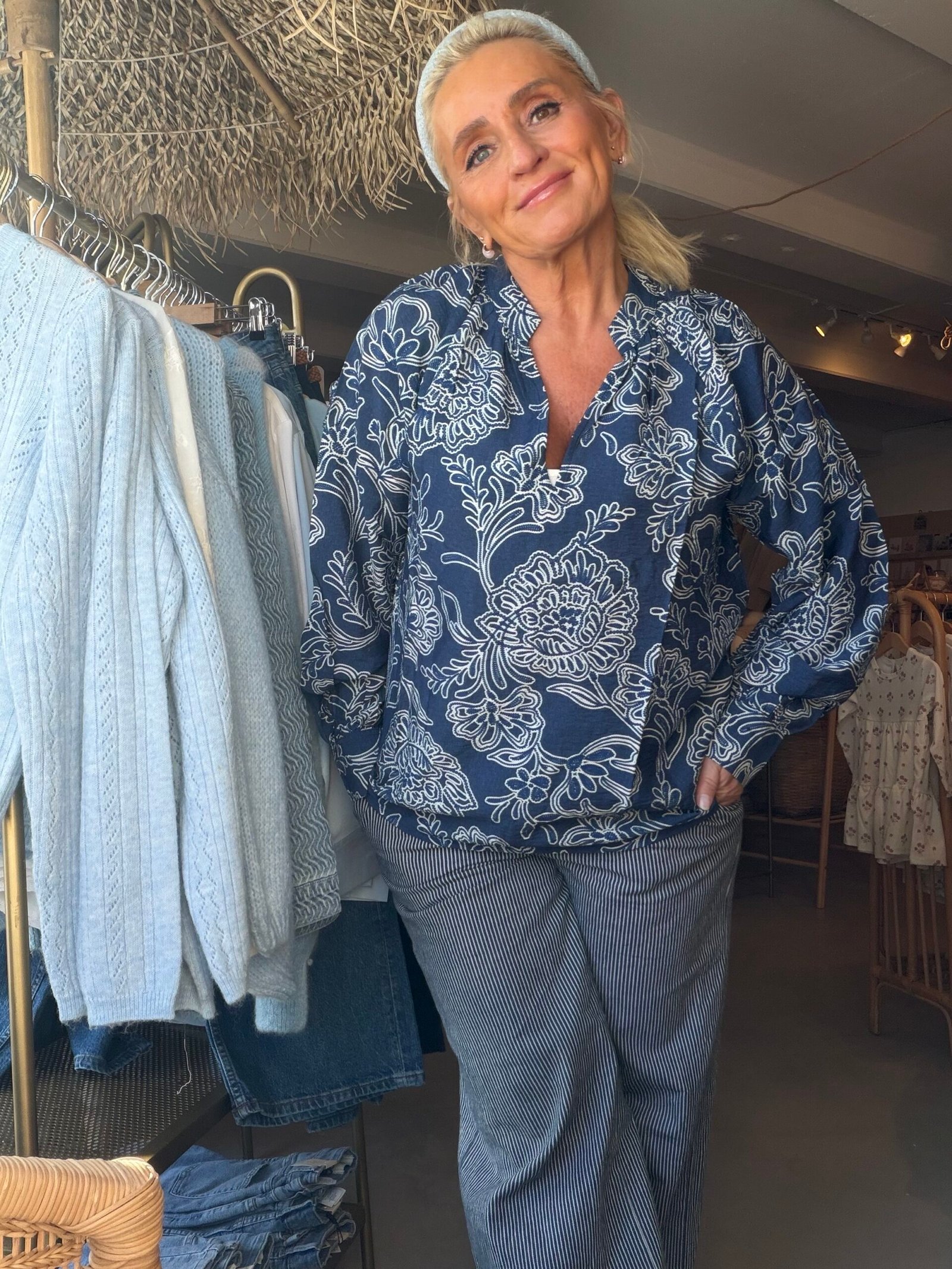 JDY ELISE LIFE L/S TOP WVN, Bluse/ Skjorte, Str S-XXL - Bilde 3