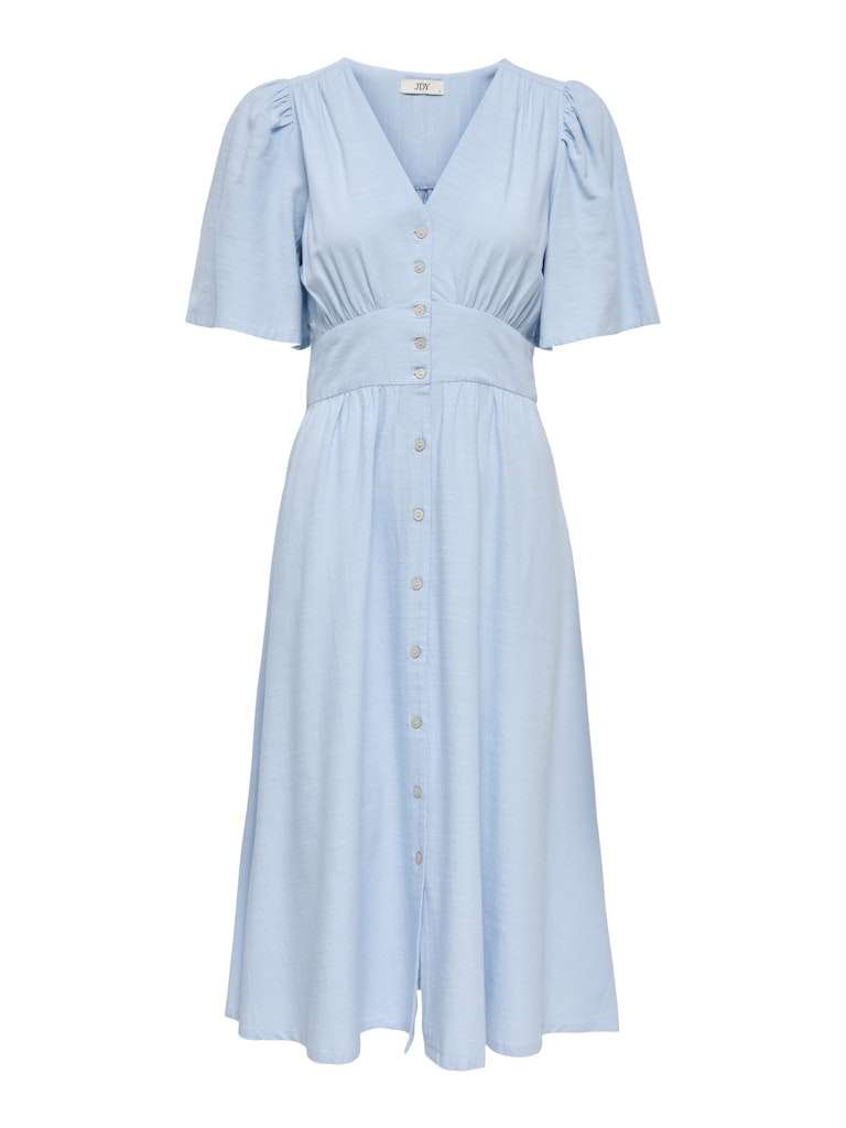 JDY NORA 2/4 MIDI DRESS WVN NOOS, Kjole, Chambray Blue- Lys Blå, Str Xs-Xxl - Bilde 3