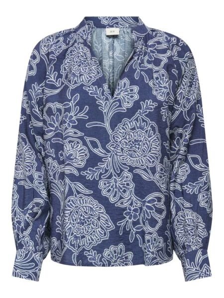 JDY ELISE LIFE L/S TOP WVN, Bluse/ Skjorte, Str S-XXL