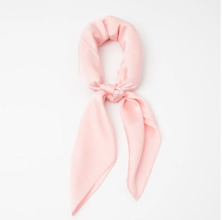 Rosenvinge,Lite Skjerf Ensfarget, Lys Rosa