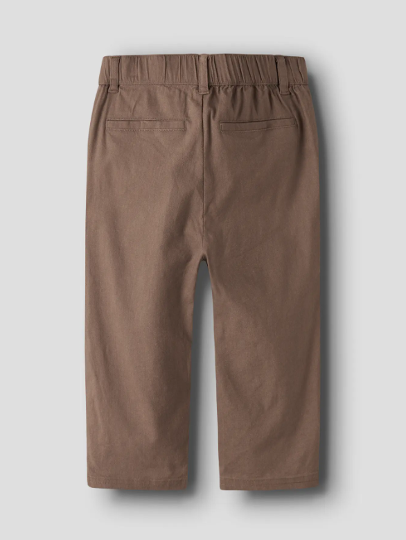 LIL ATELIER, FREDRIK REG PANT LIL, BUKSE, Shitake - Bilde 3