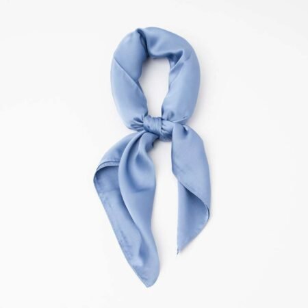 Rosenvinge,Lite Skjerf Ensfarget, Jeansblå