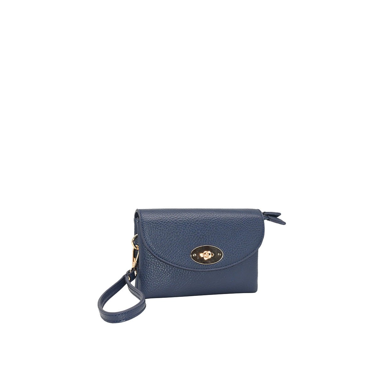 Rosenvinge DANIELLE clutch med frontspenne - marine - Bilde 2