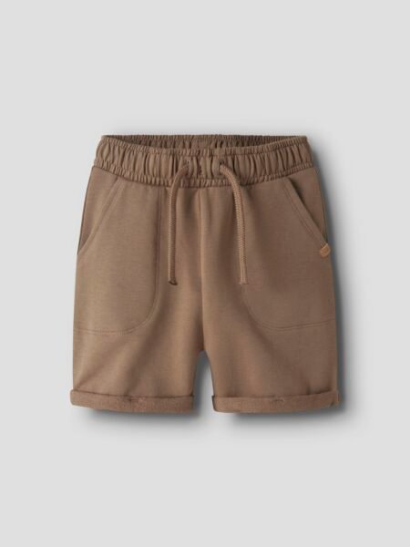 LIL  ATELIER OMAS SWEAT SHORTS LIL, Coca Mocha - Lys brun