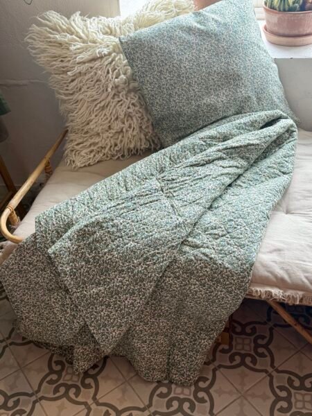 Au Maison Quilt, Vattert Teppe Ethnic, Hannah Blå 140x180 cm