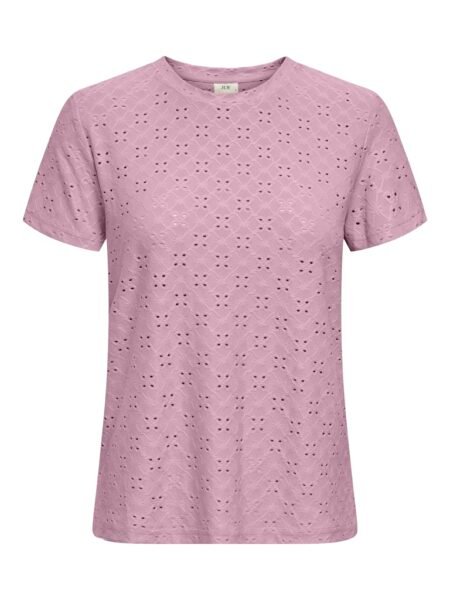 JDY CATHINKA S/S TAG TOP JRS NOOS, T Skjorte, Fragrant Lilac