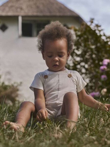 LIL ATELIER HELO LOOSE SHORT OVERAL - Seleshorts,  Coconut Milk_COCA MOCHA