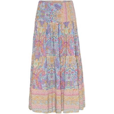 Mdc Princess Skirt- Skjørt i viskose, Onezise,  4174 Print Sky
